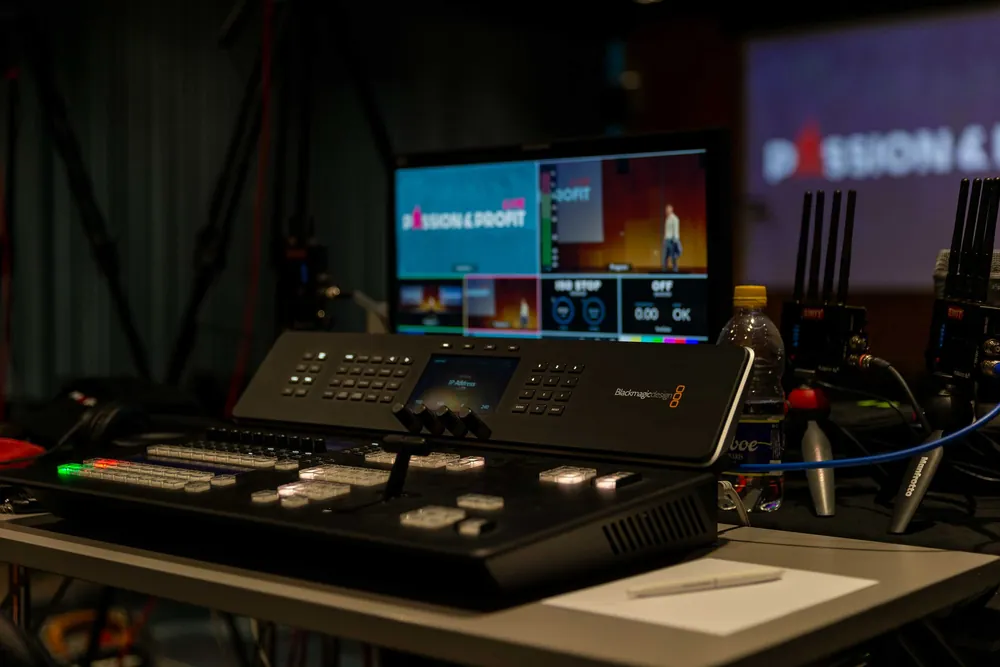 Billedmixer og teknik ved et event